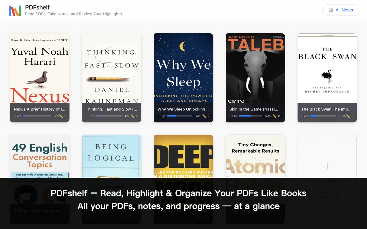 PDFshelf Interface